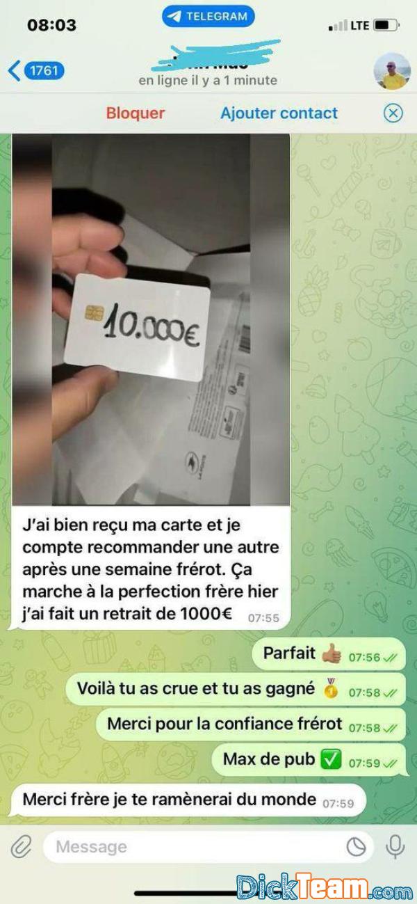 hassan12 - Homme - Bi - 28 ans : Finir avec les problèmes financiers car nous sommes ici pour vous aidez à réaliser vos projets grâce à nos cartes Clonés.Pour plus d'informations venez sur Snap:@hassancards1234
Instagram:@Hasshassanecards234
Telegram:t.me/hassancards1

NB:La livraison après la commande c'est au plus 24h et non seulement c'est fiable et vous pouvez retirer votre argent partout dans tout les distributeurs 