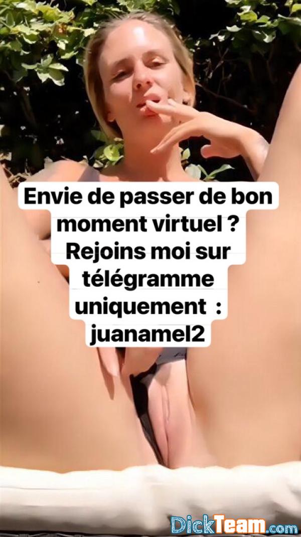 jfkfnrjrjf - Femme - Hétéro - 25 ans : Chaude pour nudes et plan cul sans prises de tête ! Télégramme uniquement : juanamel2