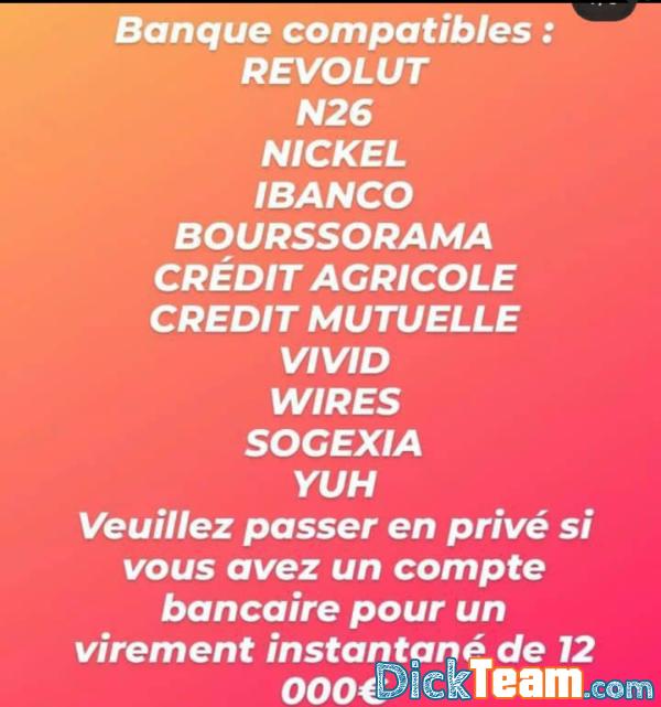 virement- - Homme - Hétéro - 32 ans : Dispo pour vos virements sur vos comptes bancaires avec assurance 24h/24het 7j/7j,pour plus d'info snap:plan_revoluts ou watts :+33756911070